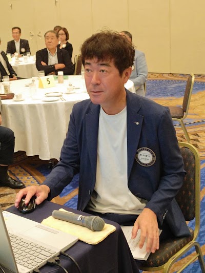 卓話者　野田賢司氏